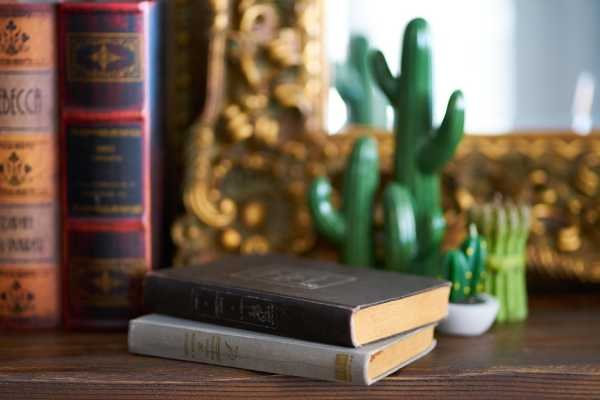 books-on-table